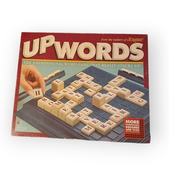 Milton Bradley Other - Upwords 3D Word Game by -  Complete Set